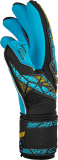 Reusch Attrakt Aqua Finger Support 5470450 7714 black blue gold s